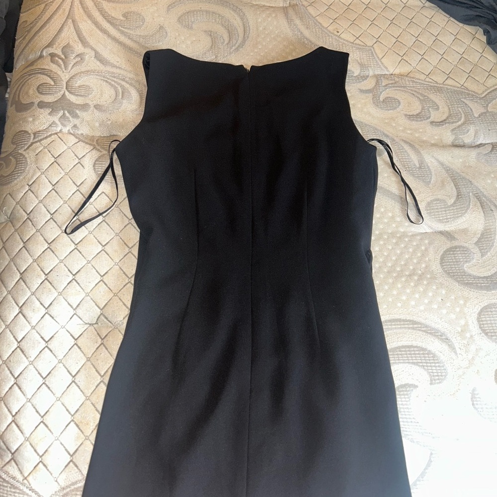 Elegant Black Sleeveless Dress
